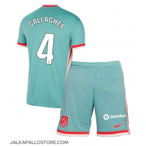 Atletico Madrid Conor Gallagher #4 Vieraspaita Lapsille 2024-25 Lyhythihainen (+ shortsit)